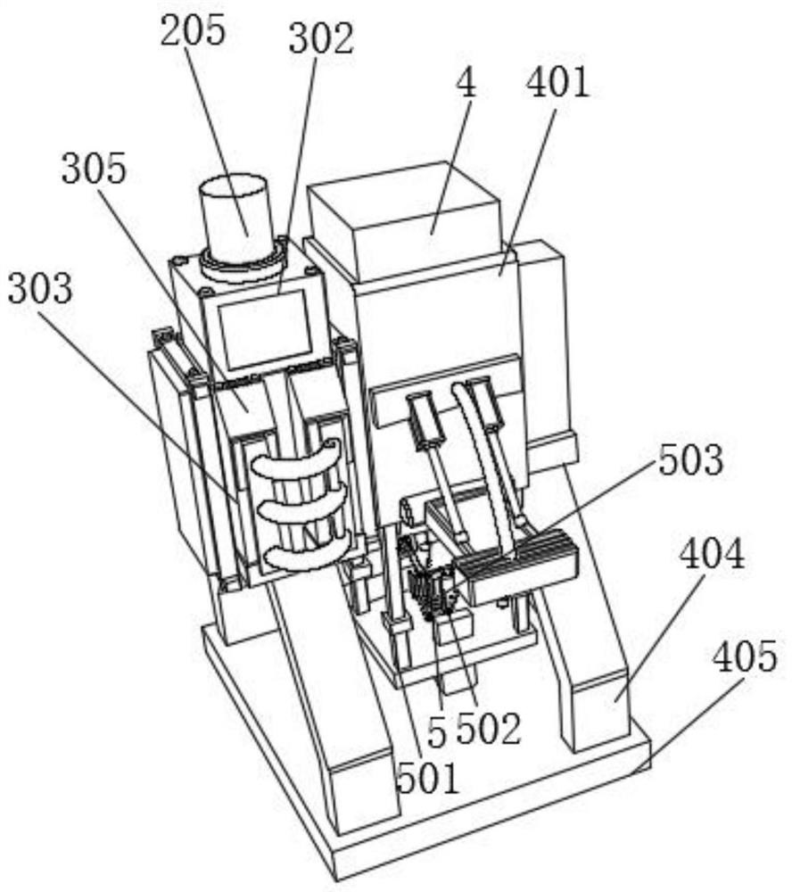 Corn packaging device capable of automatically quantifying