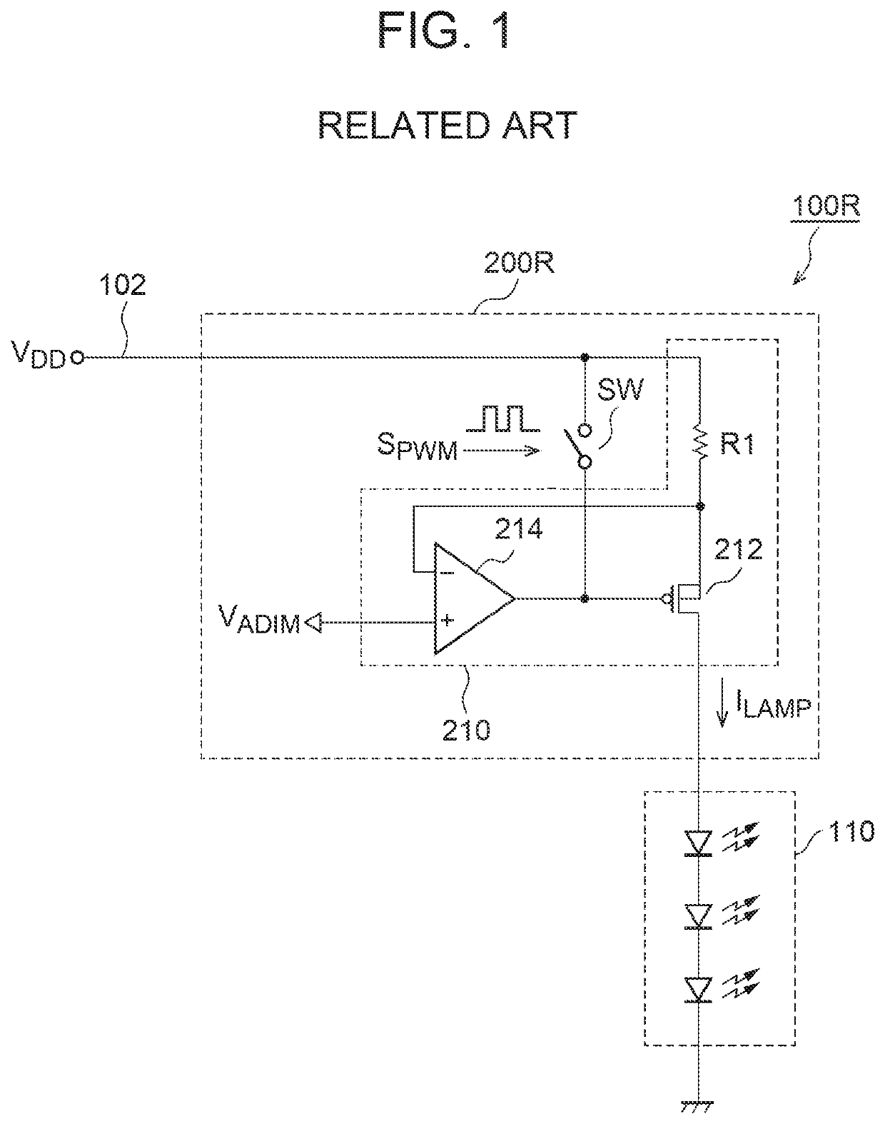 Vehicle lamp and lighting circuit