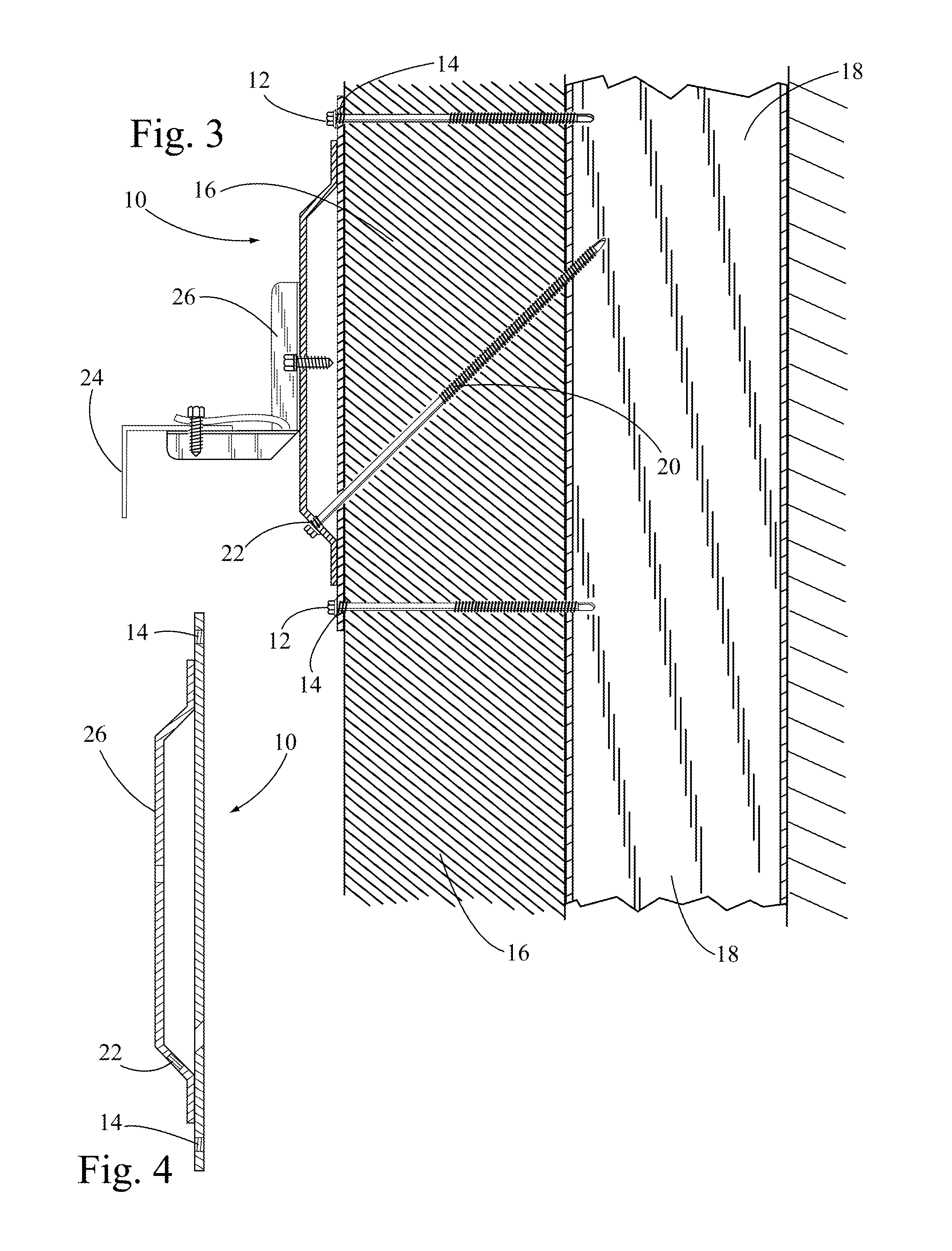 Cladding attachment system to enable an exterior continuous insulation barrier