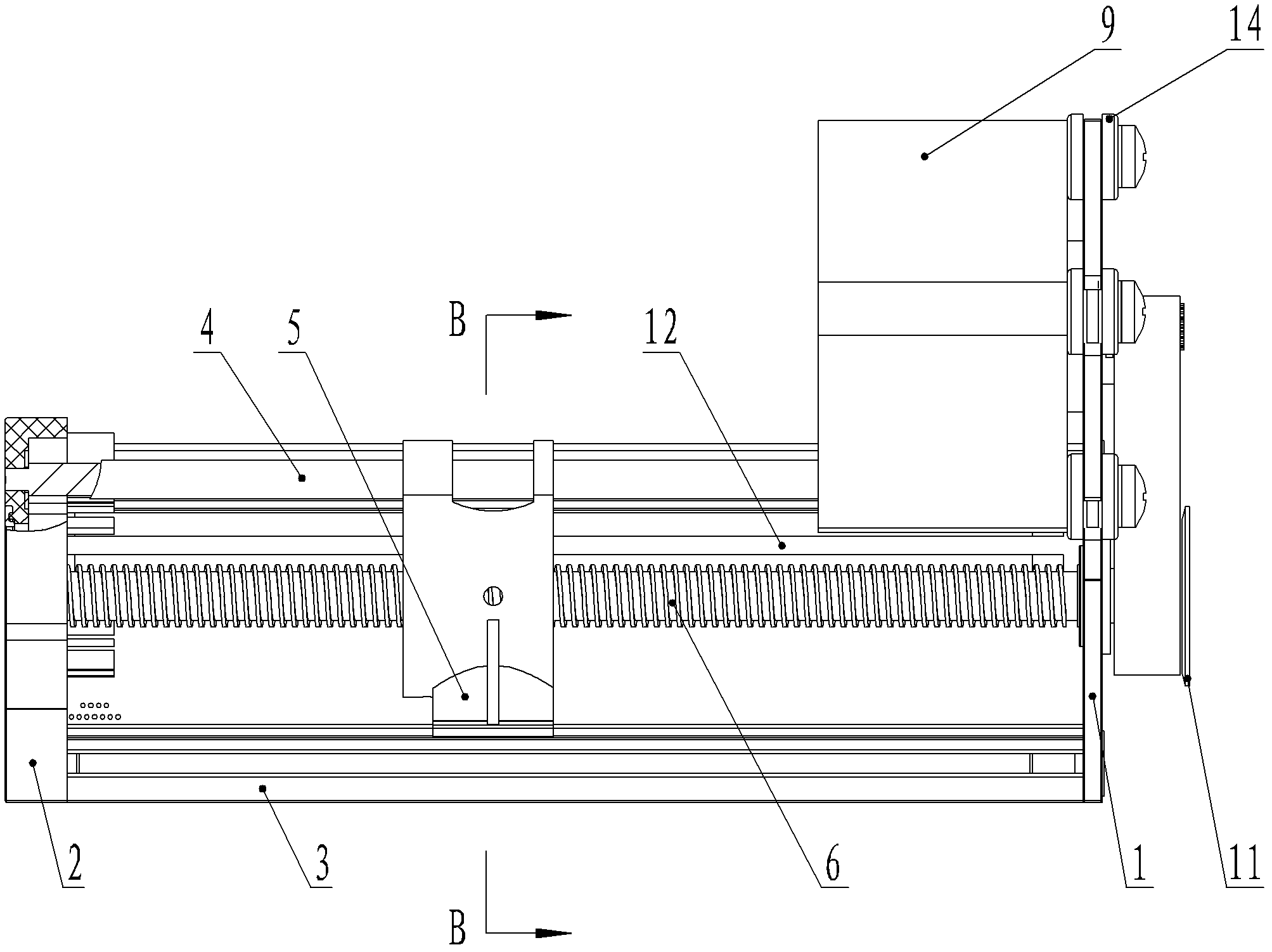 Base structure of injection pump