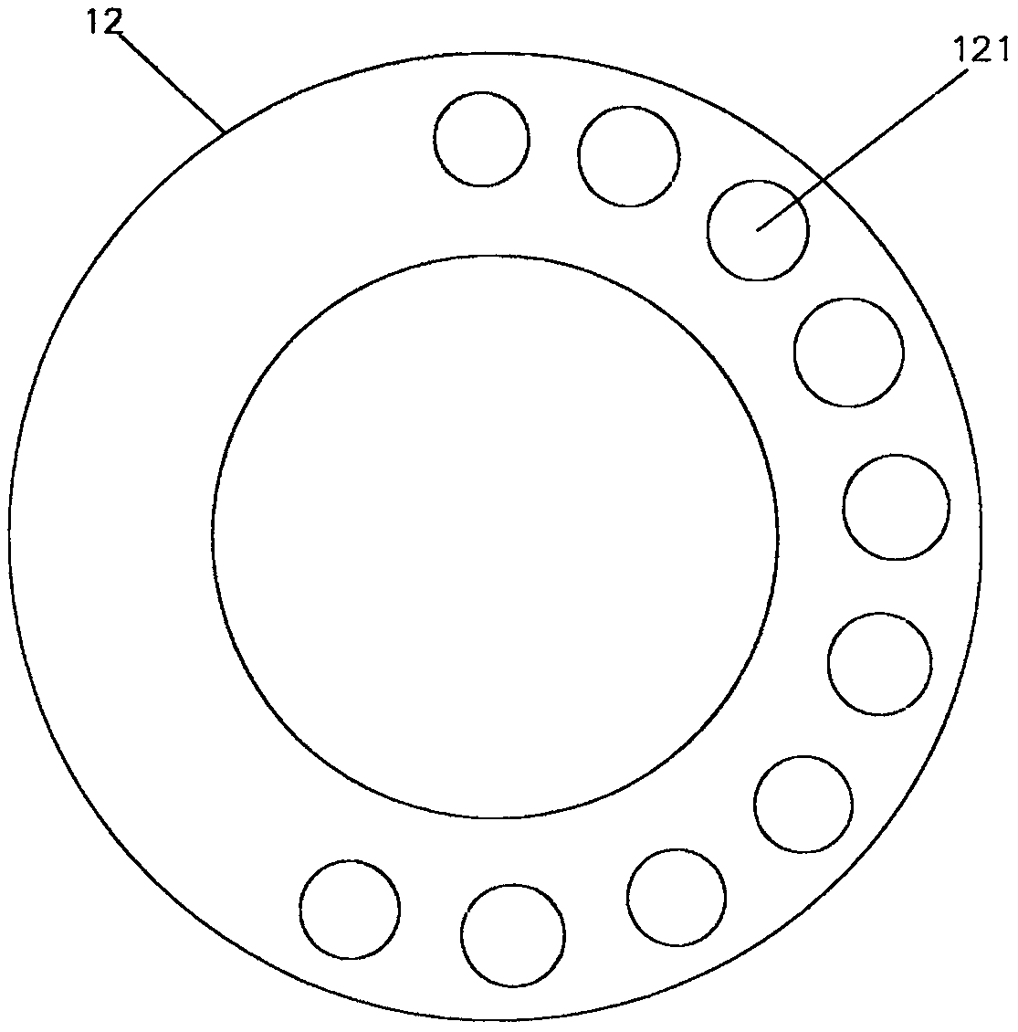 Three-dimensional code nut ring latch
