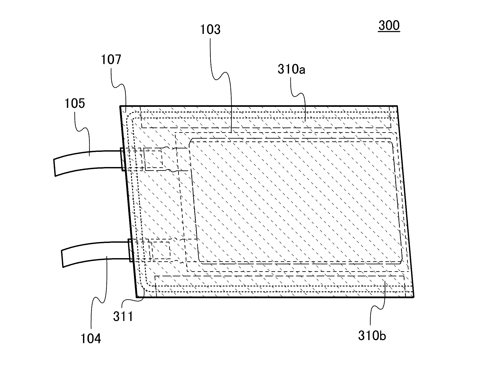 Electronic device with secondary battery