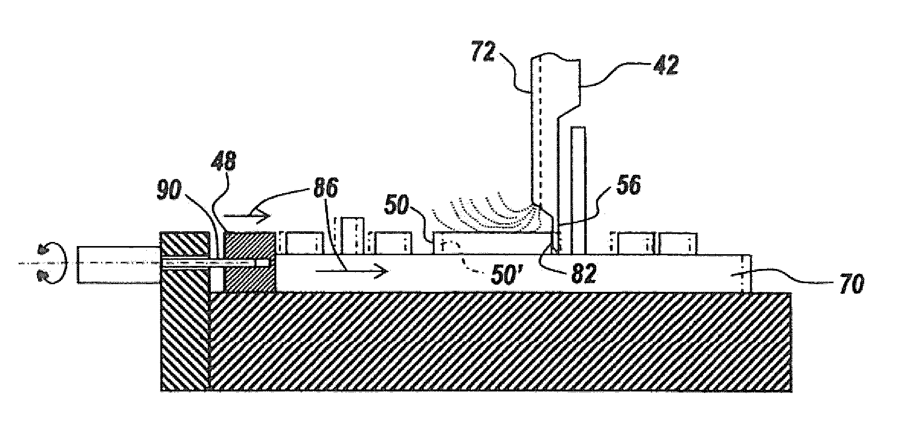 Method and apparatus for reworking a microwave module