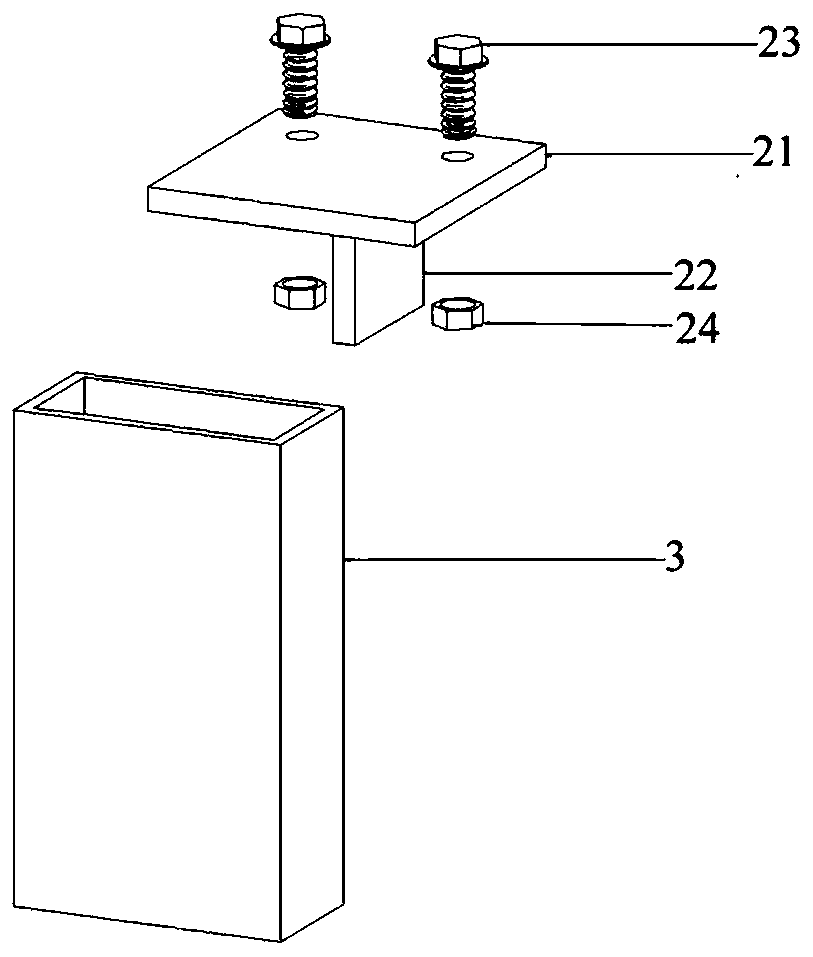Pendant structure and precast concrete wallboard system