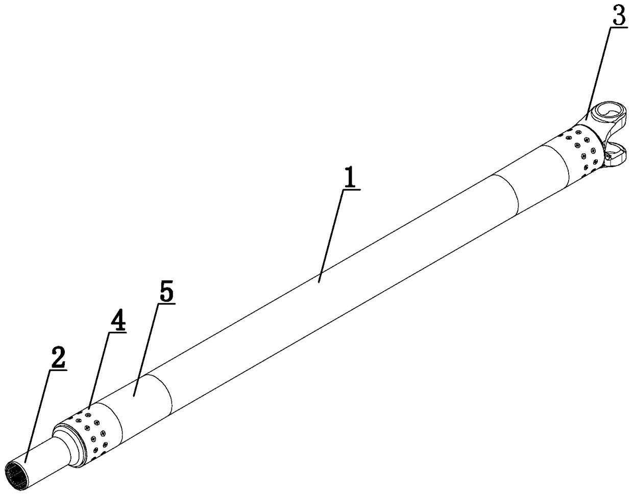 A drive shaft for a vehicle