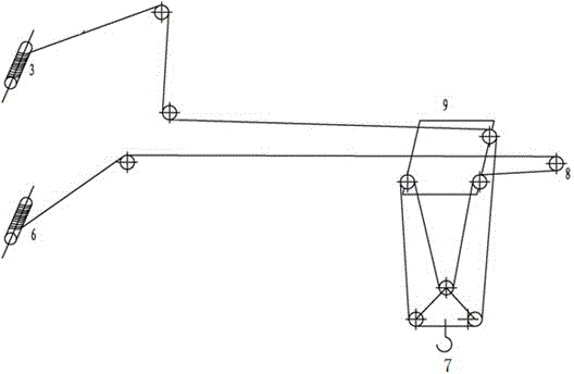 Linkable double hoisting mechanism and speed regulation method of tower crane
