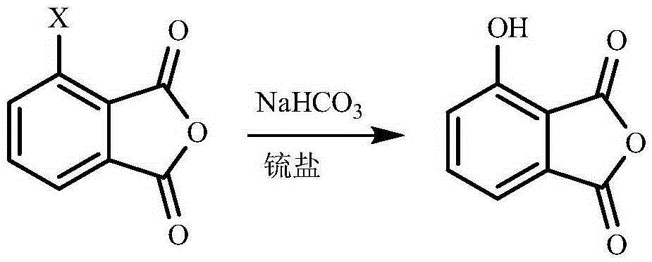 One-pot method for preparing 3-hydroxyphtalic anhydride