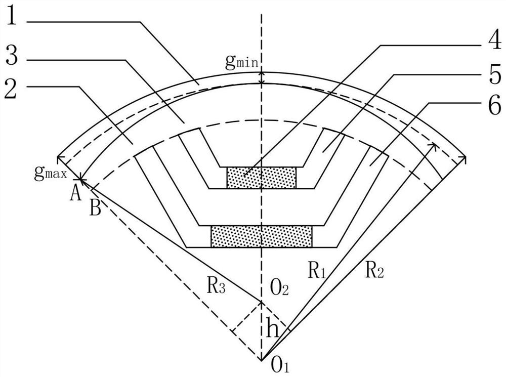 Rotor structure and design method of a permanent magnet assisted synchronous reluctance motor