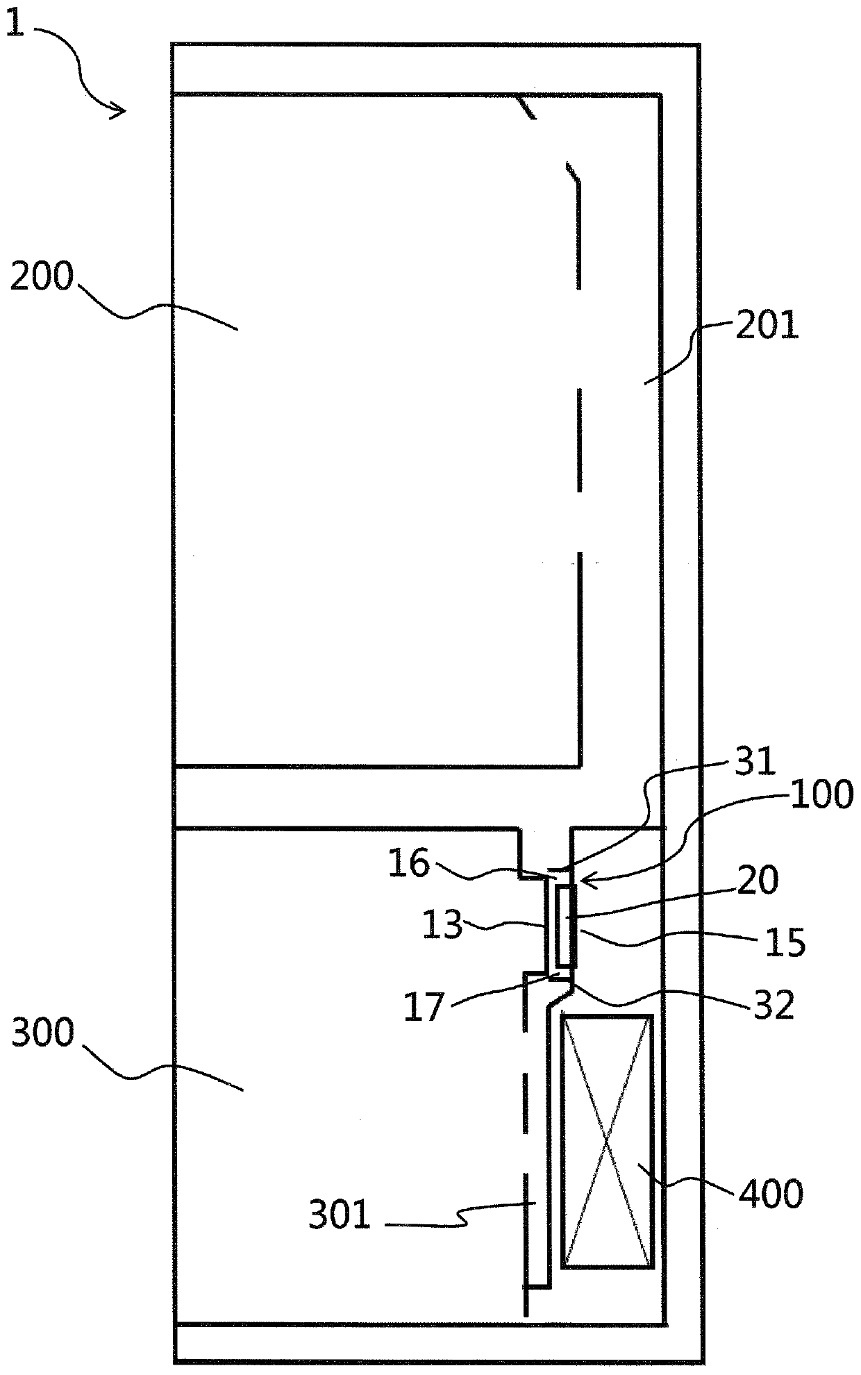 Air supply device and refrigerator