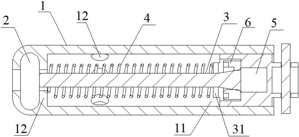 Water touch unhooking device