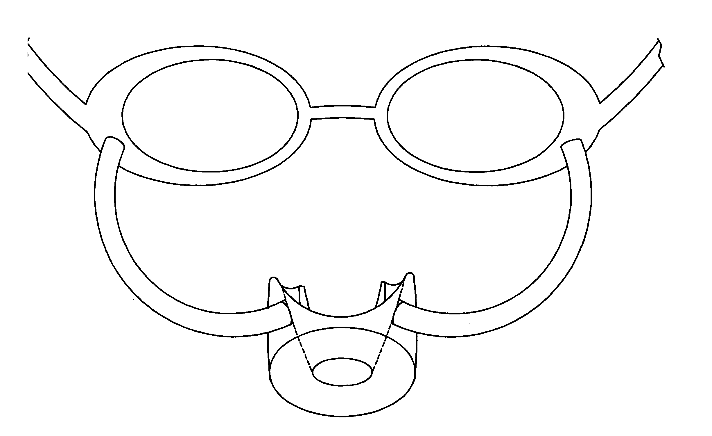 Method and apparatus for providing pressure compensation to underwater goggles