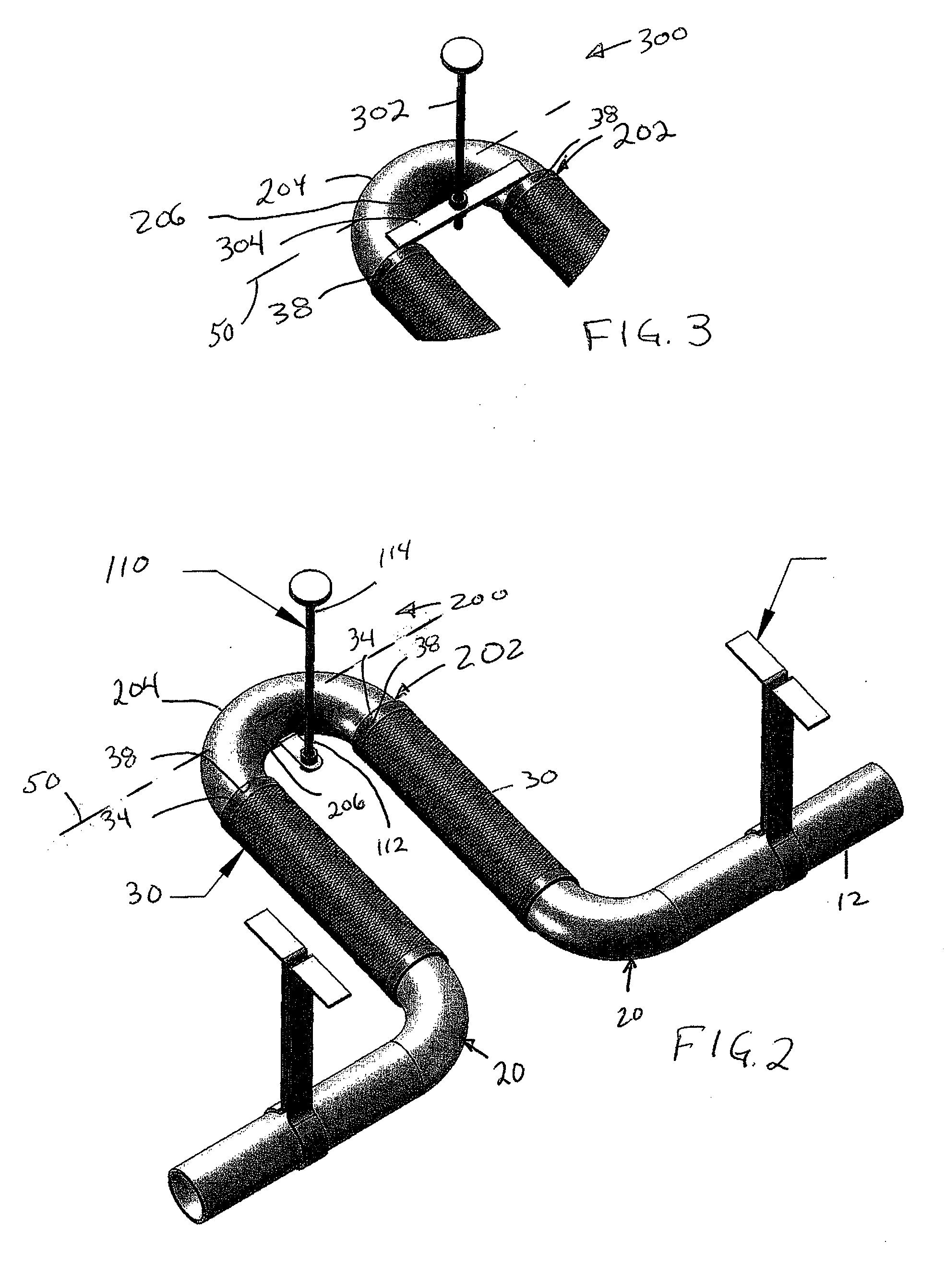 Support system for flexible pipe