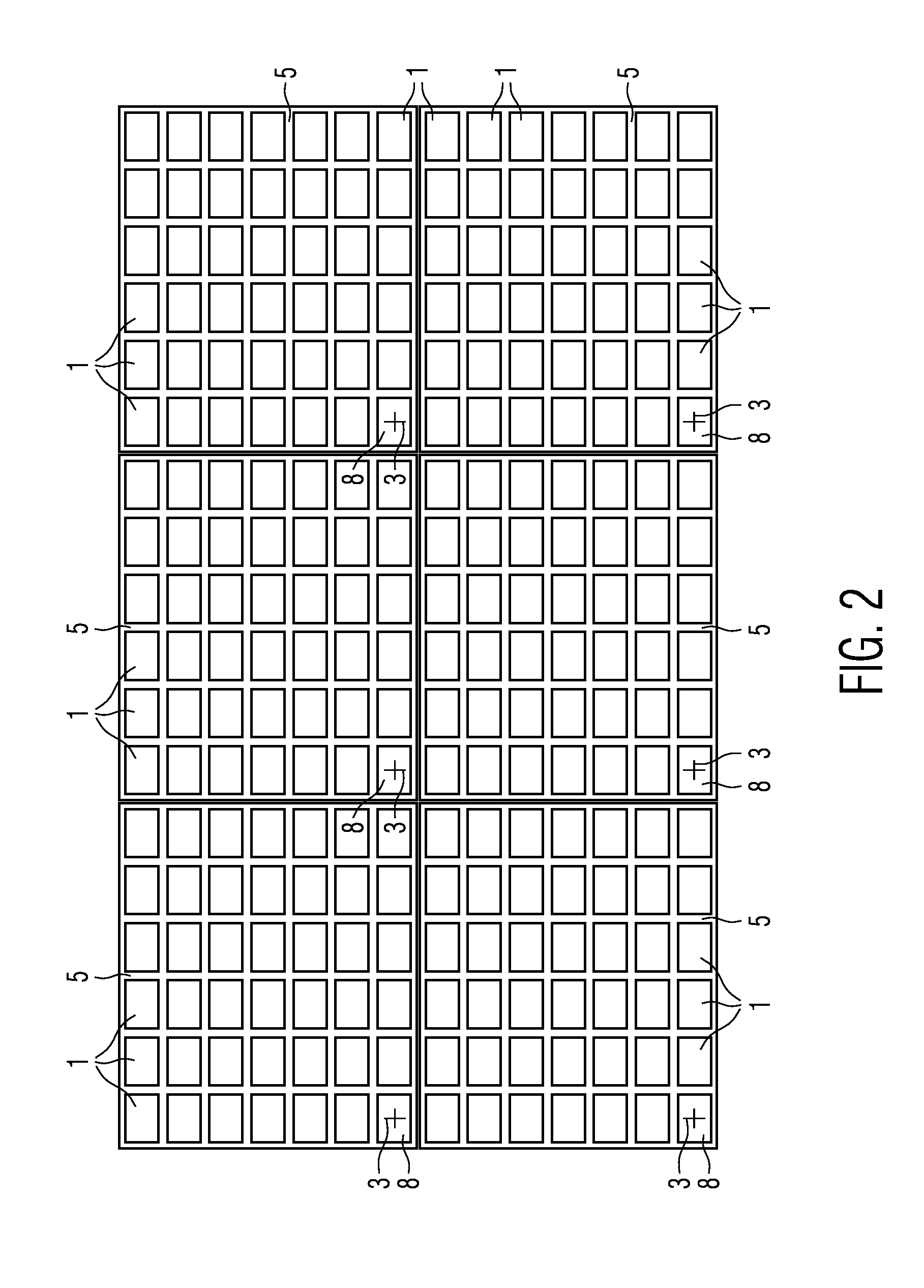 Integrated circuits on a wafer and method for separating integrated circuits on a wafer