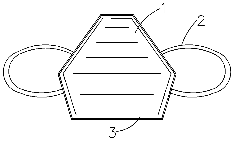 Closed medical mask