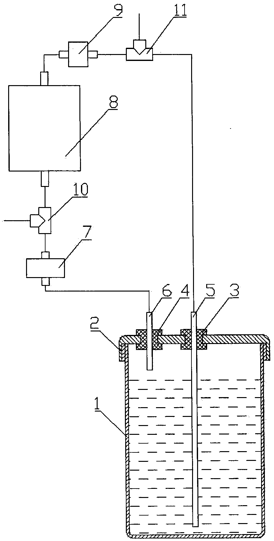 Device And Method For Measuring Radium Concentration In Water By