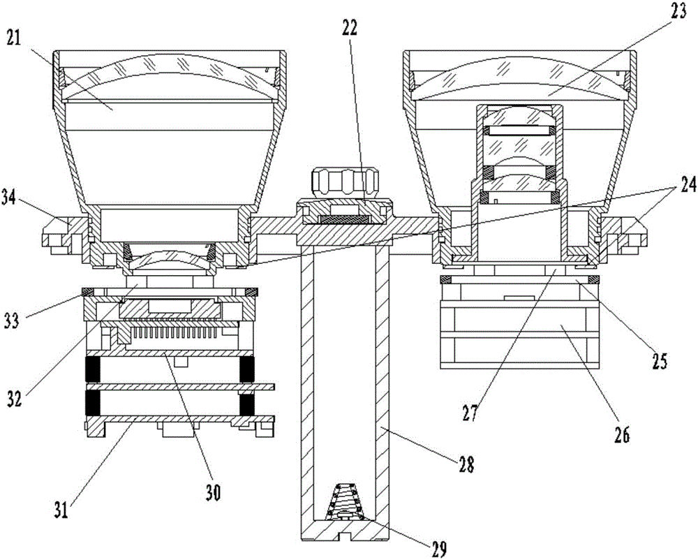 Telescope with image fusing function and applicable to daytime and night