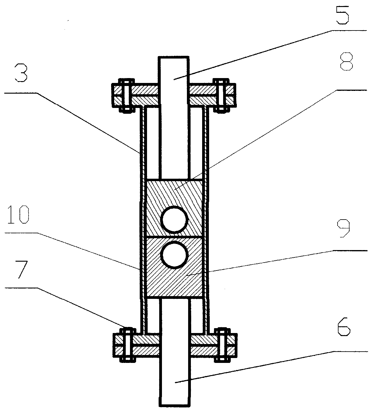 Switching-on and switching-off method for pipeline check valve and gate valve combination