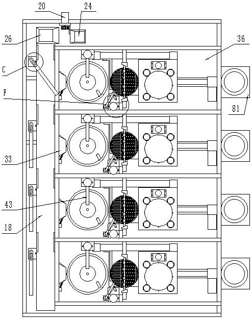 Assembly line type full-automatic dumpling cooking machine