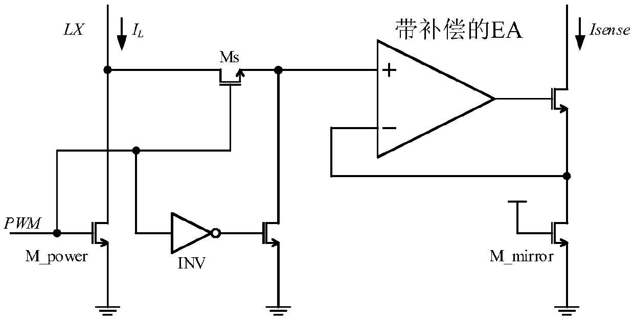 A current sampling circuit