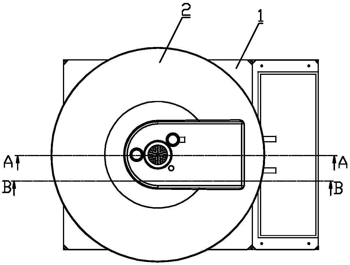 Simulating system of sludge digestion tank