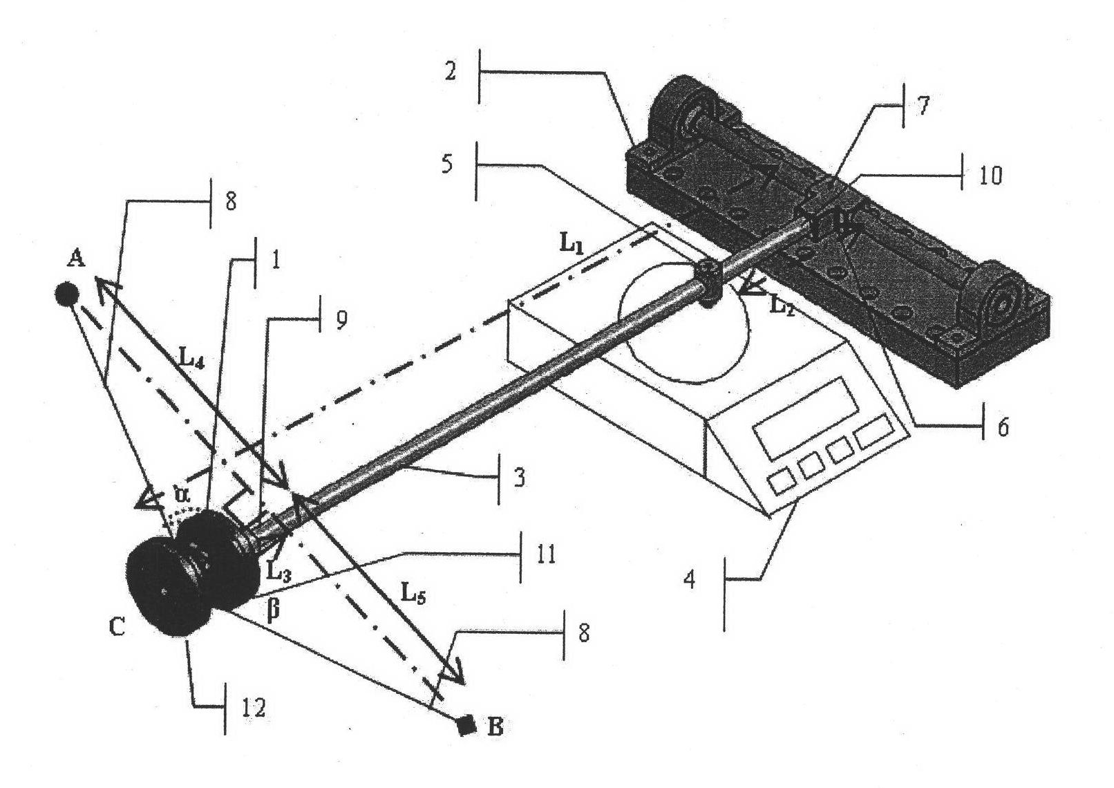 Device for measuring fiber tension