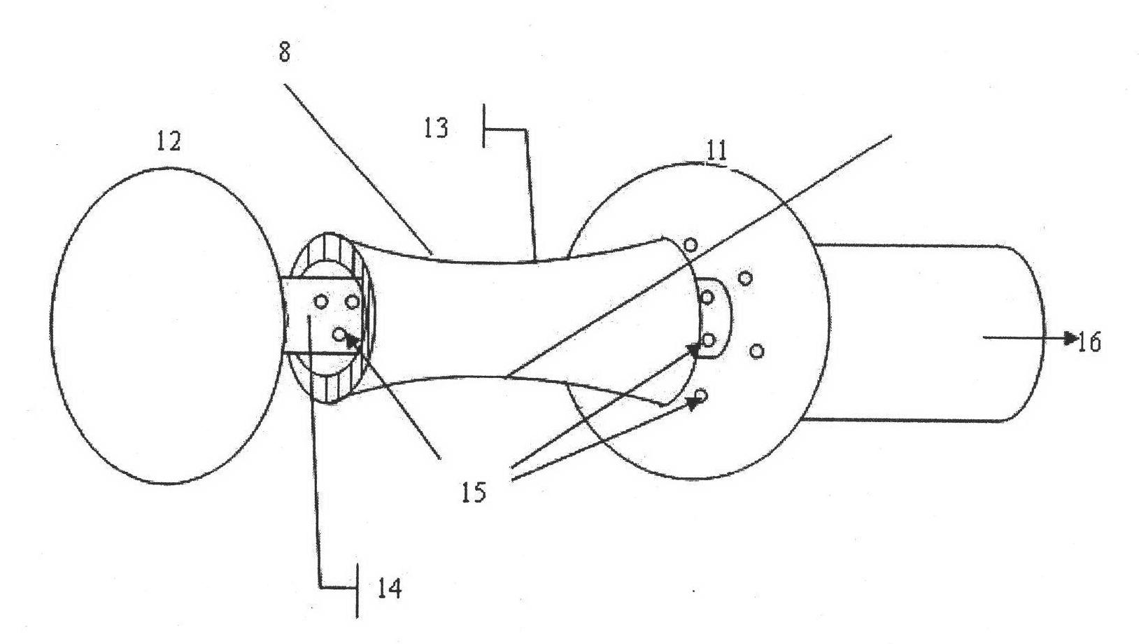 Device for measuring fiber tension