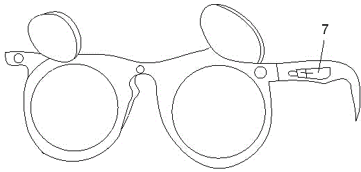 Multifunctional glasses camera