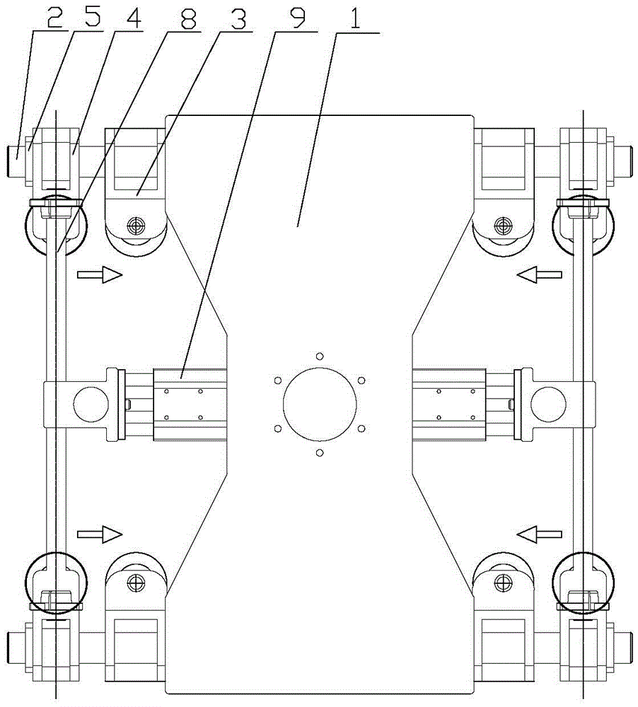 Paper clamping device