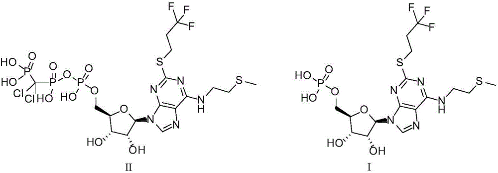 Method for purifying cangrelor intermediate