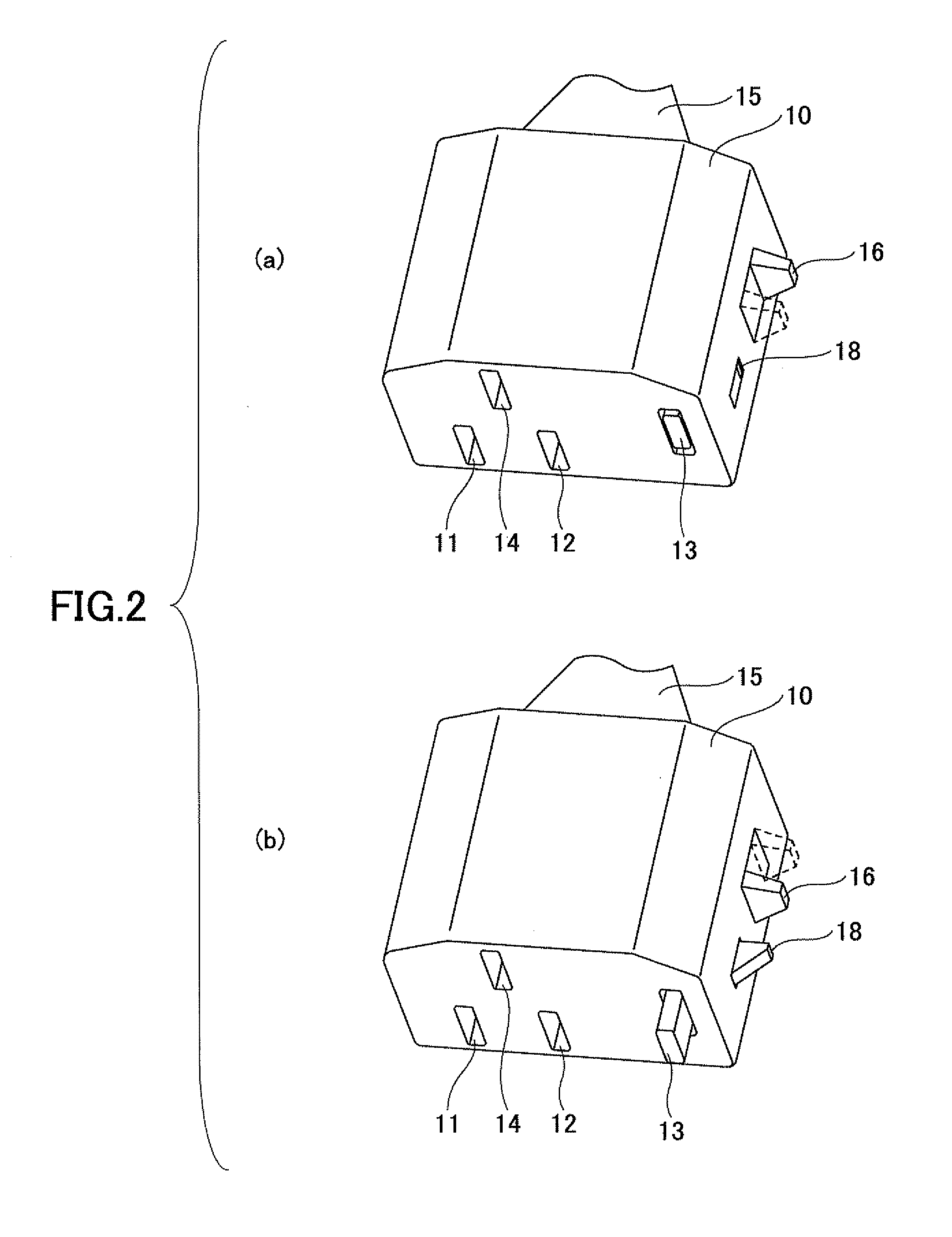 Connector device, receiving connector, and inserting connector