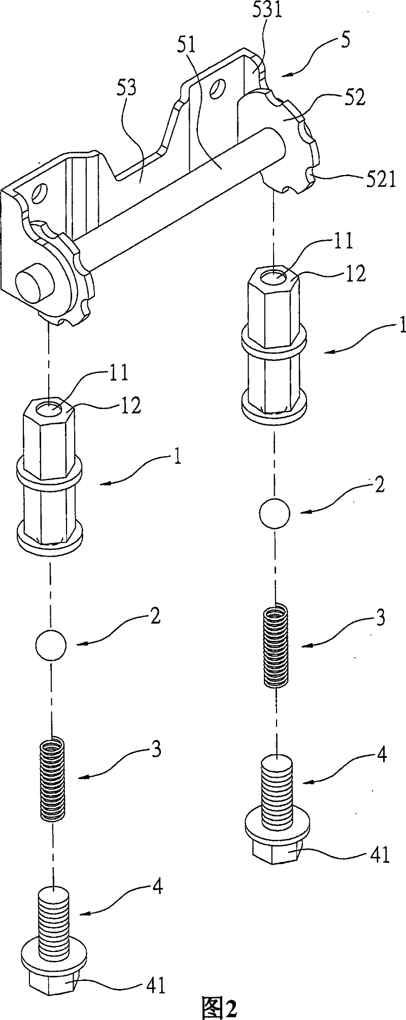 Positioning device for cushion of automatic bicycle