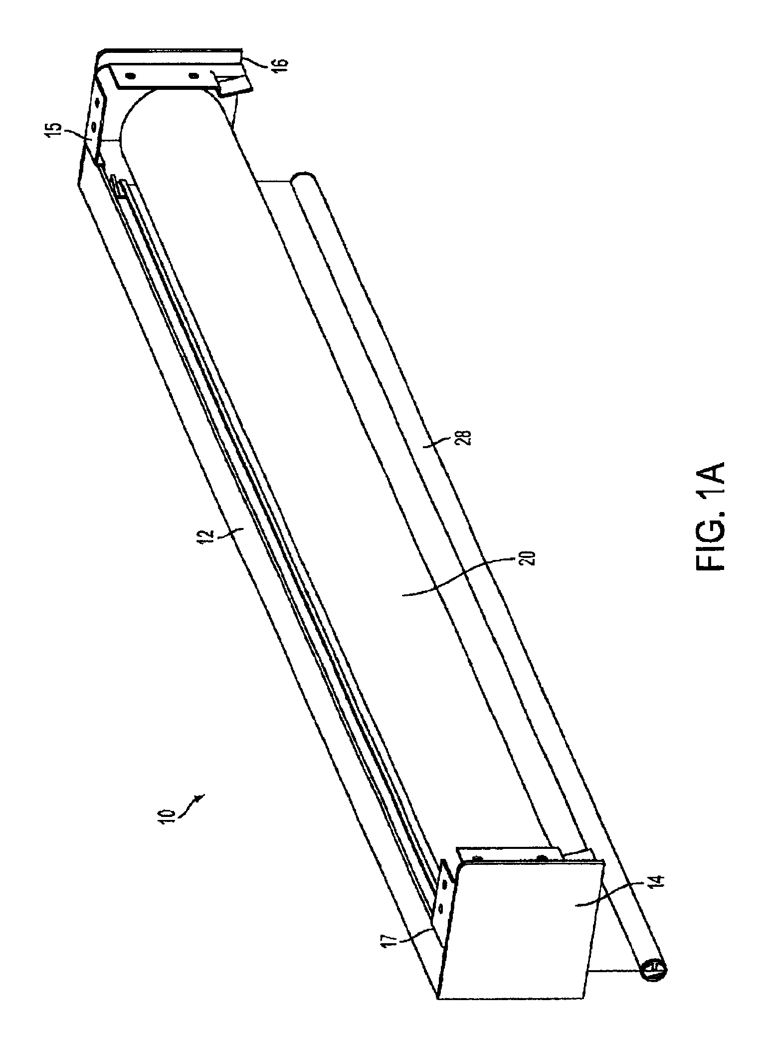 High efficiency motorized roller screen and method of operation