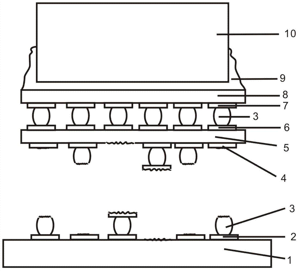 Quality test method for welding spots of package-on-package (PoP) device