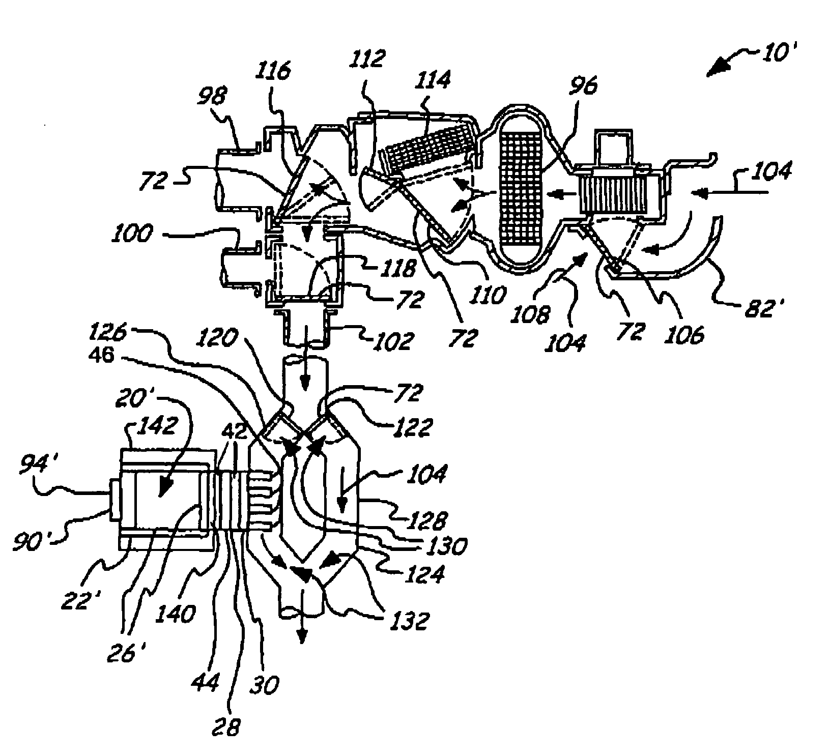 Thermally controlled storage space system for an interior cabin of a vehicle