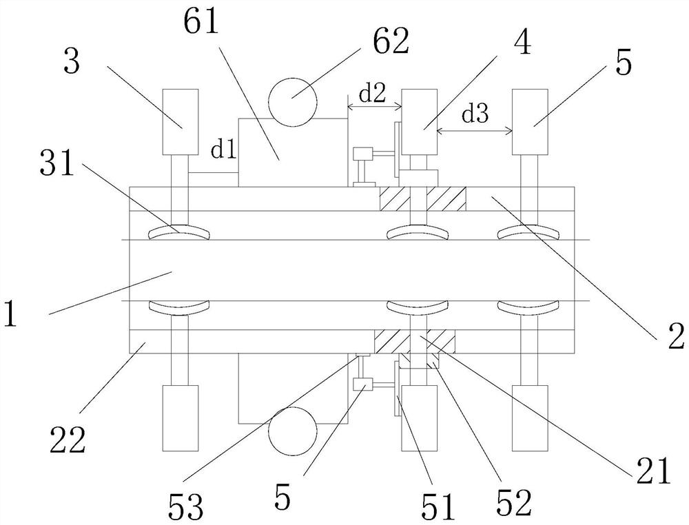 A cable sheath protection device and protection method during electric power construction