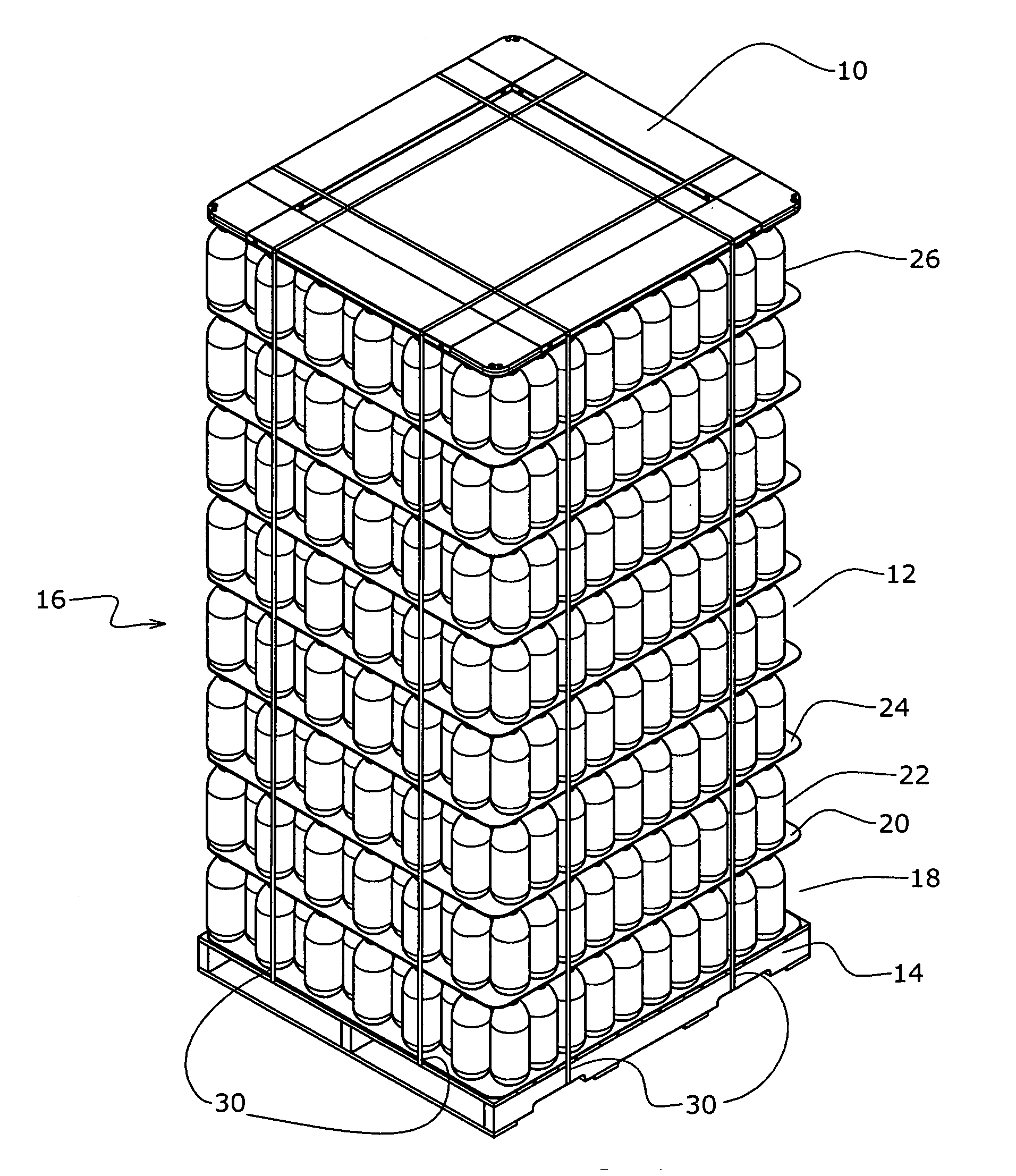 Modular top frame