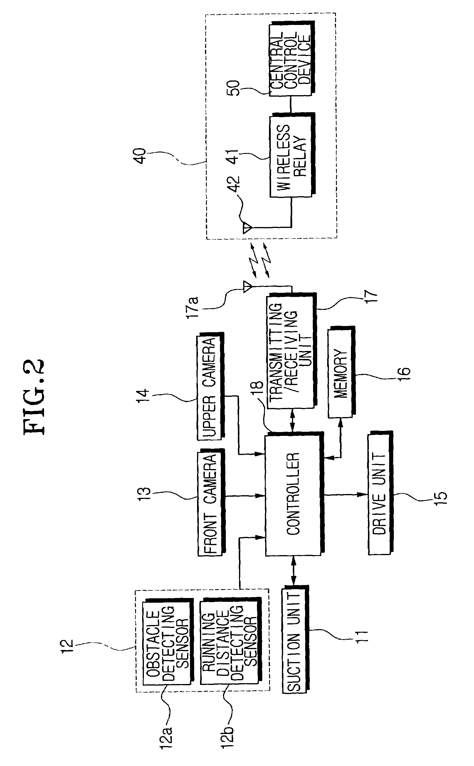 Robot cleaner, robot cleaning system and method of controlling same