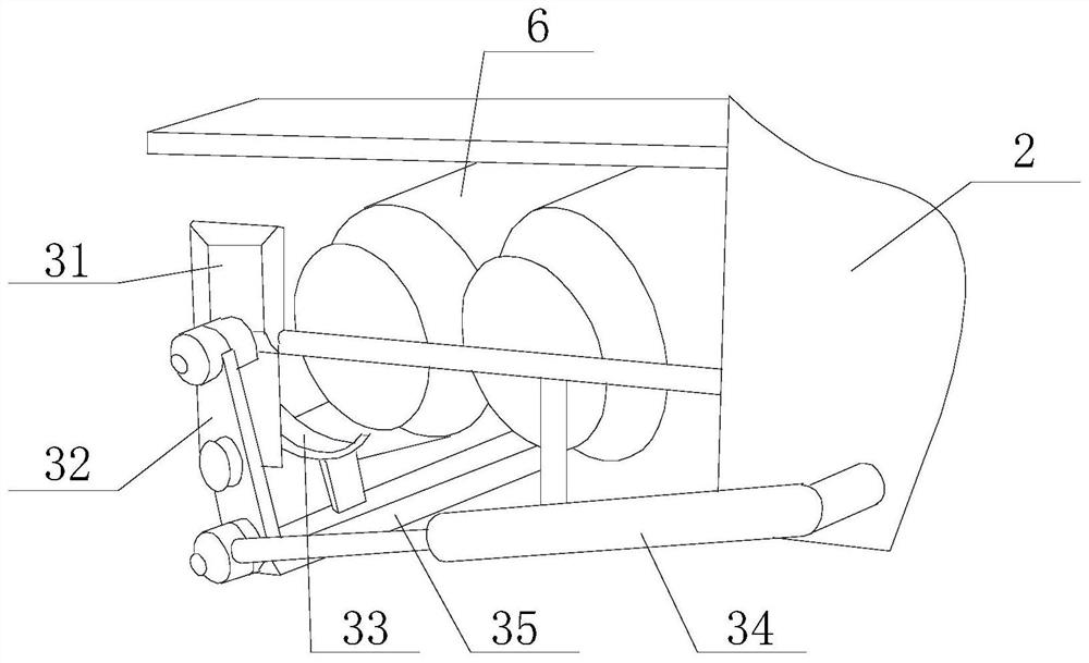 Material mixing and conveying device for 3D printing