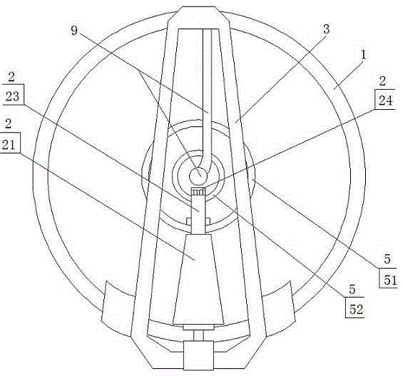 Recycling and reuse device for fine fibers in cardboard production wastewater