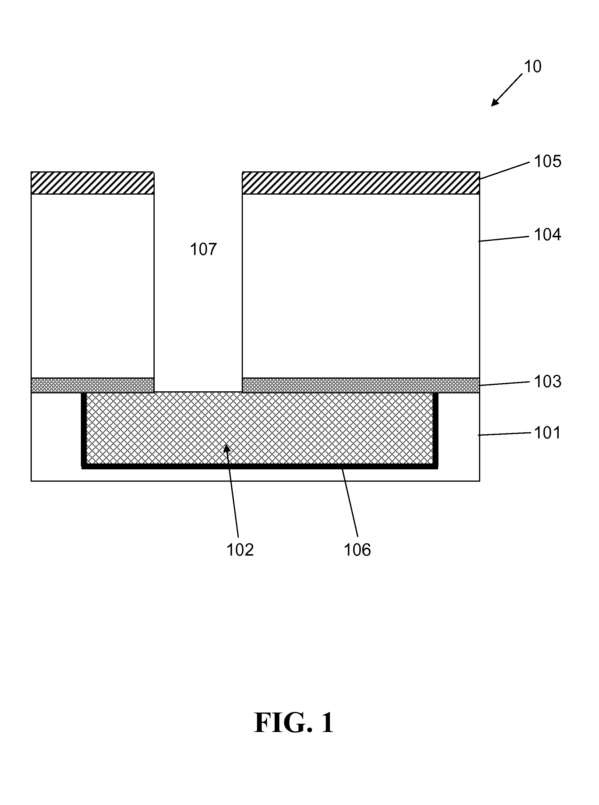 Semiconductor structure with liner