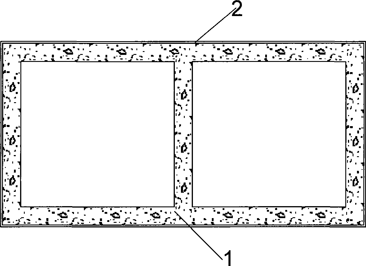 Wall and its construction method