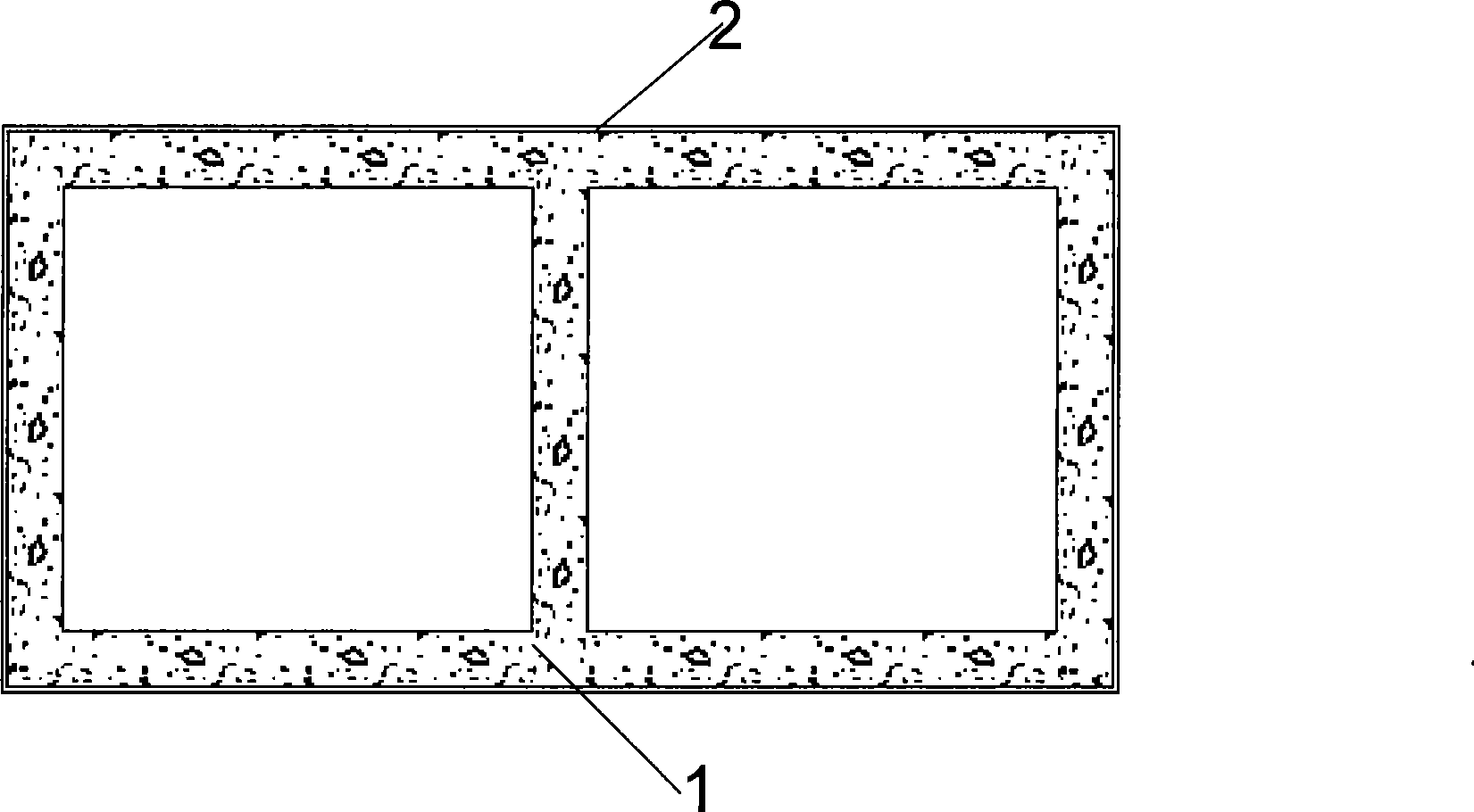 Wall and its construction method