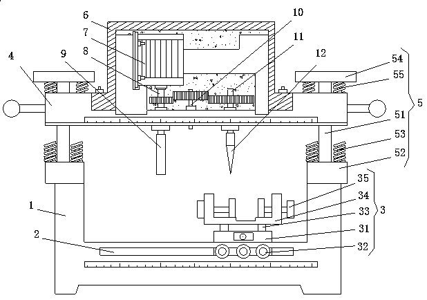 A finishing device for mechanical parts