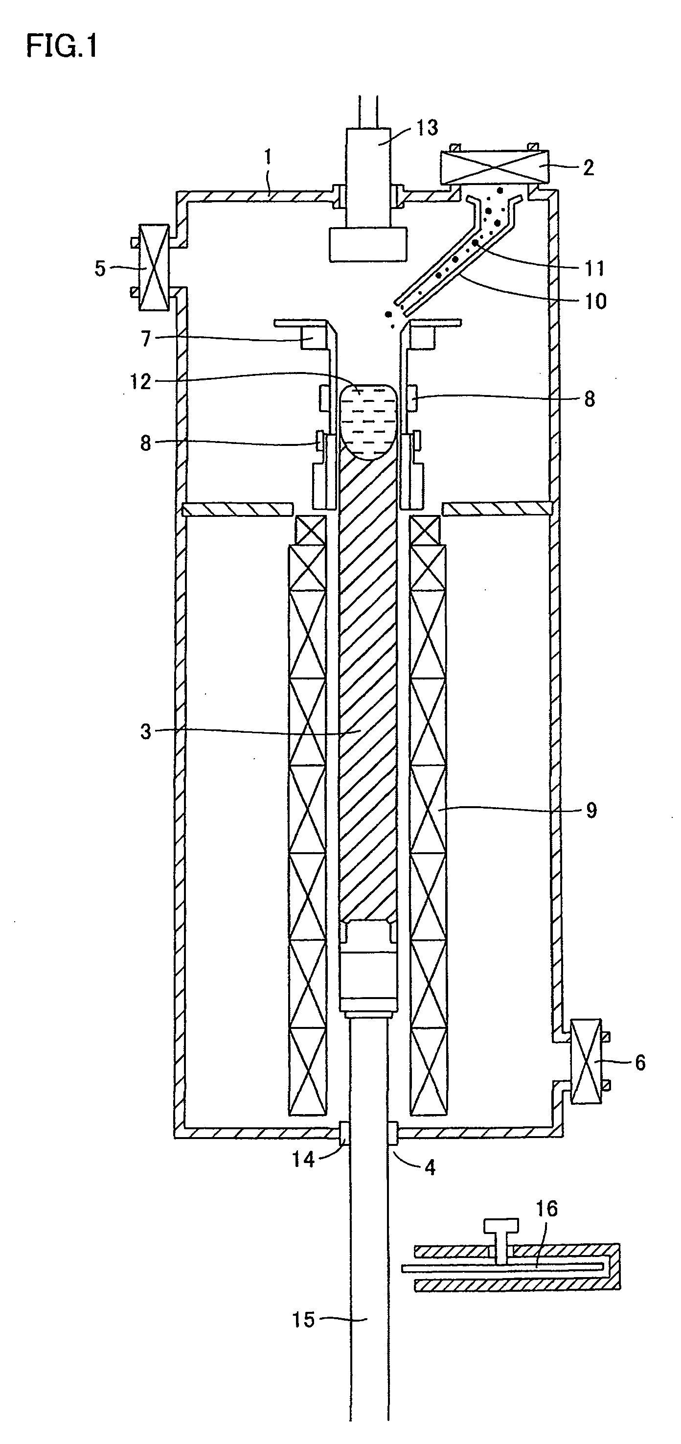 Casting method for polycrystalline silicon