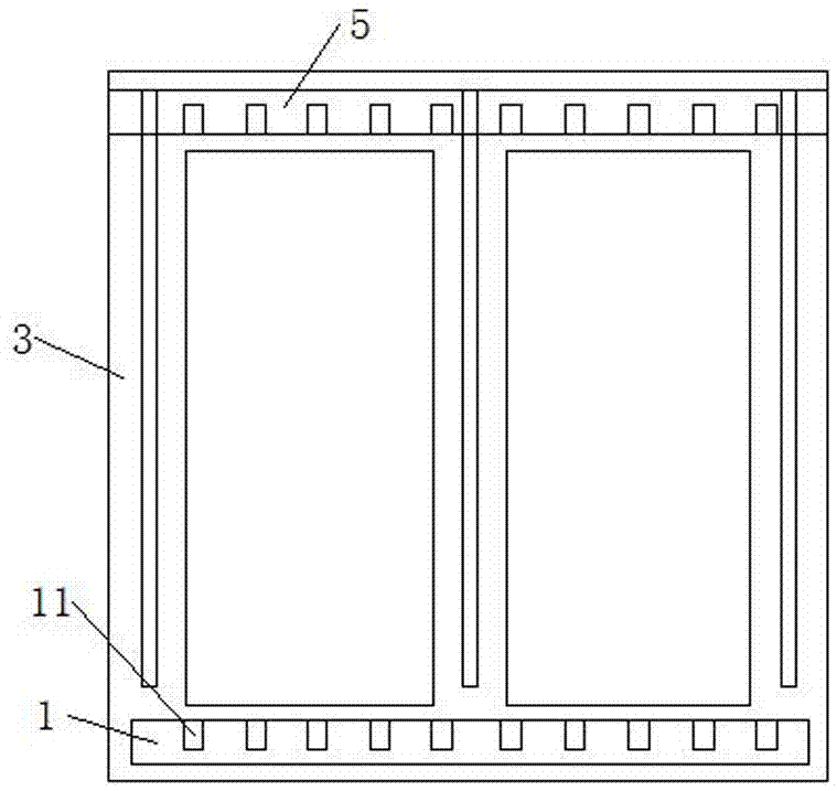 Full-automatic electric appliance part and component cleaning device