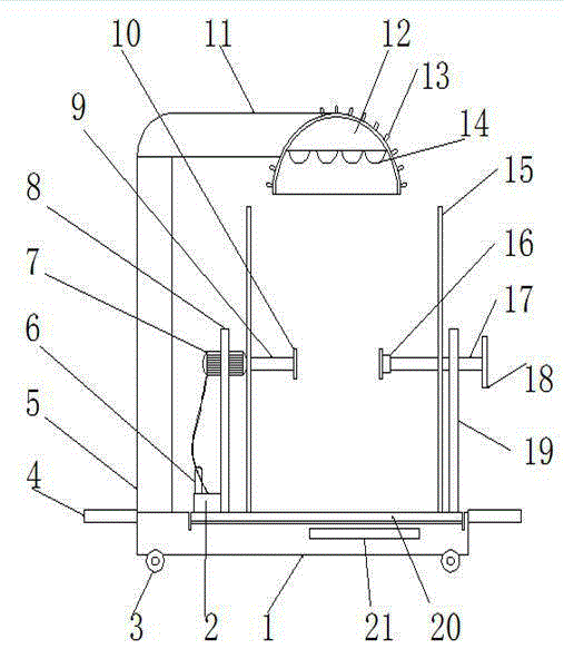 Multifunctional intelligent ultraviolet lamp