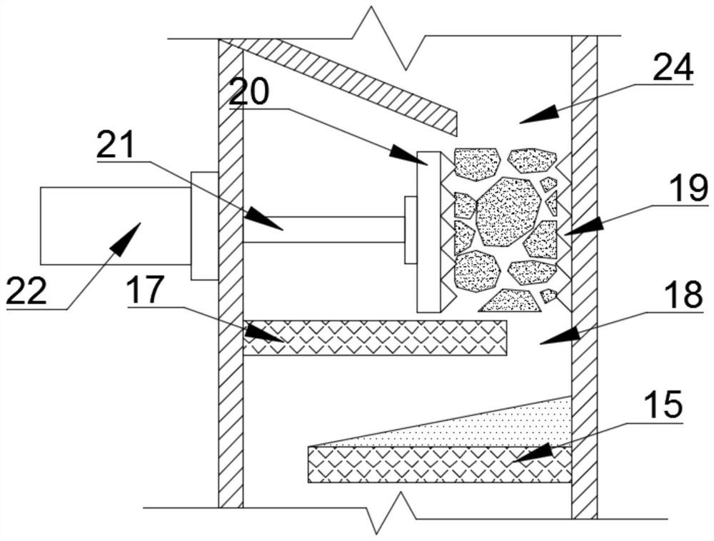 An energy-saving and environment-friendly baffled vertical lime kiln