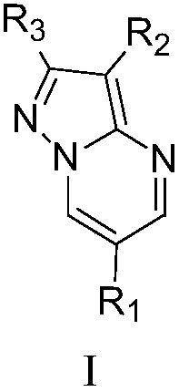 Pyrazolopyrimidine compound, application of pyrazolopyrimidine compound and luminous device