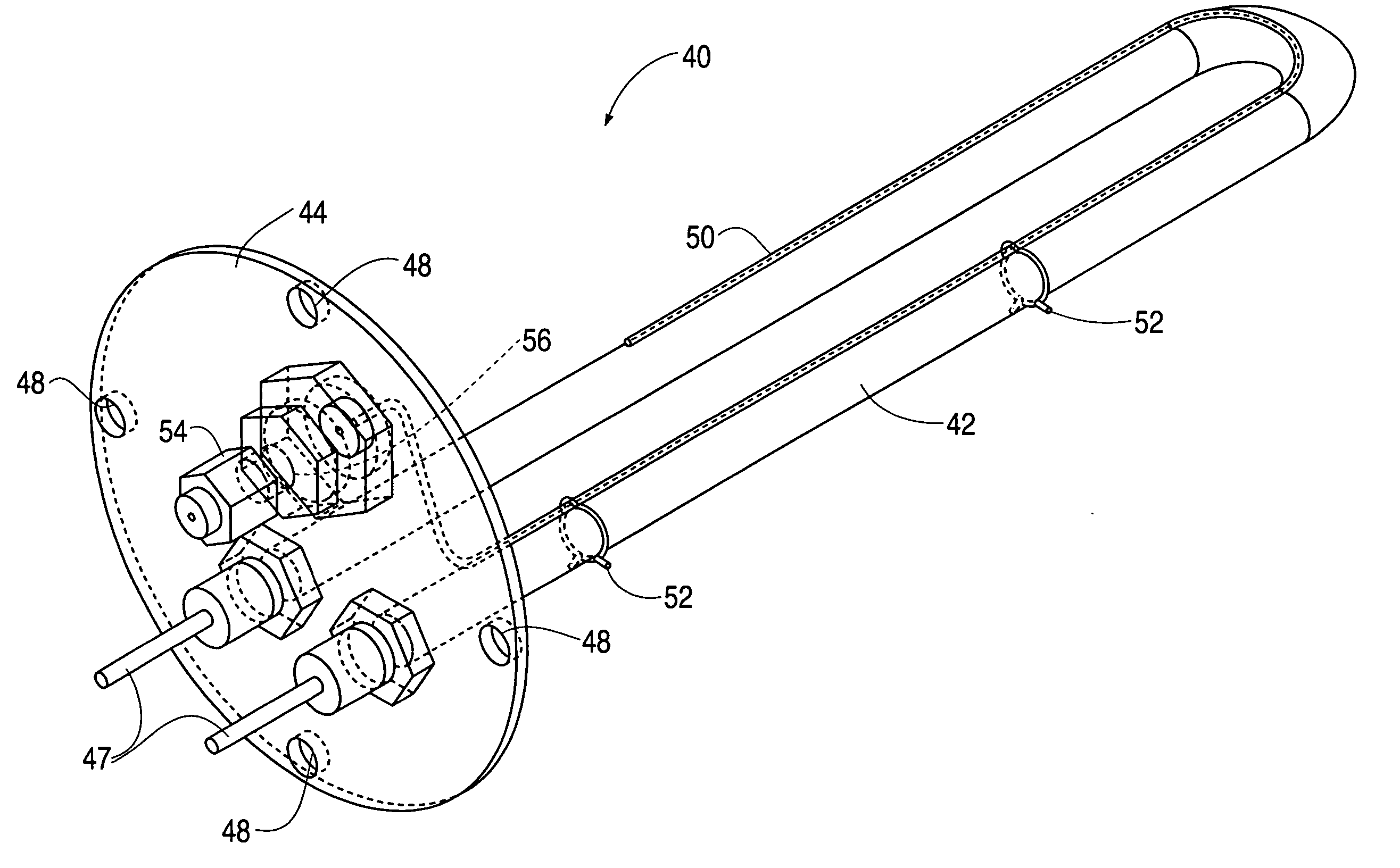 Steam generating method and apparatus for simulation test chambers