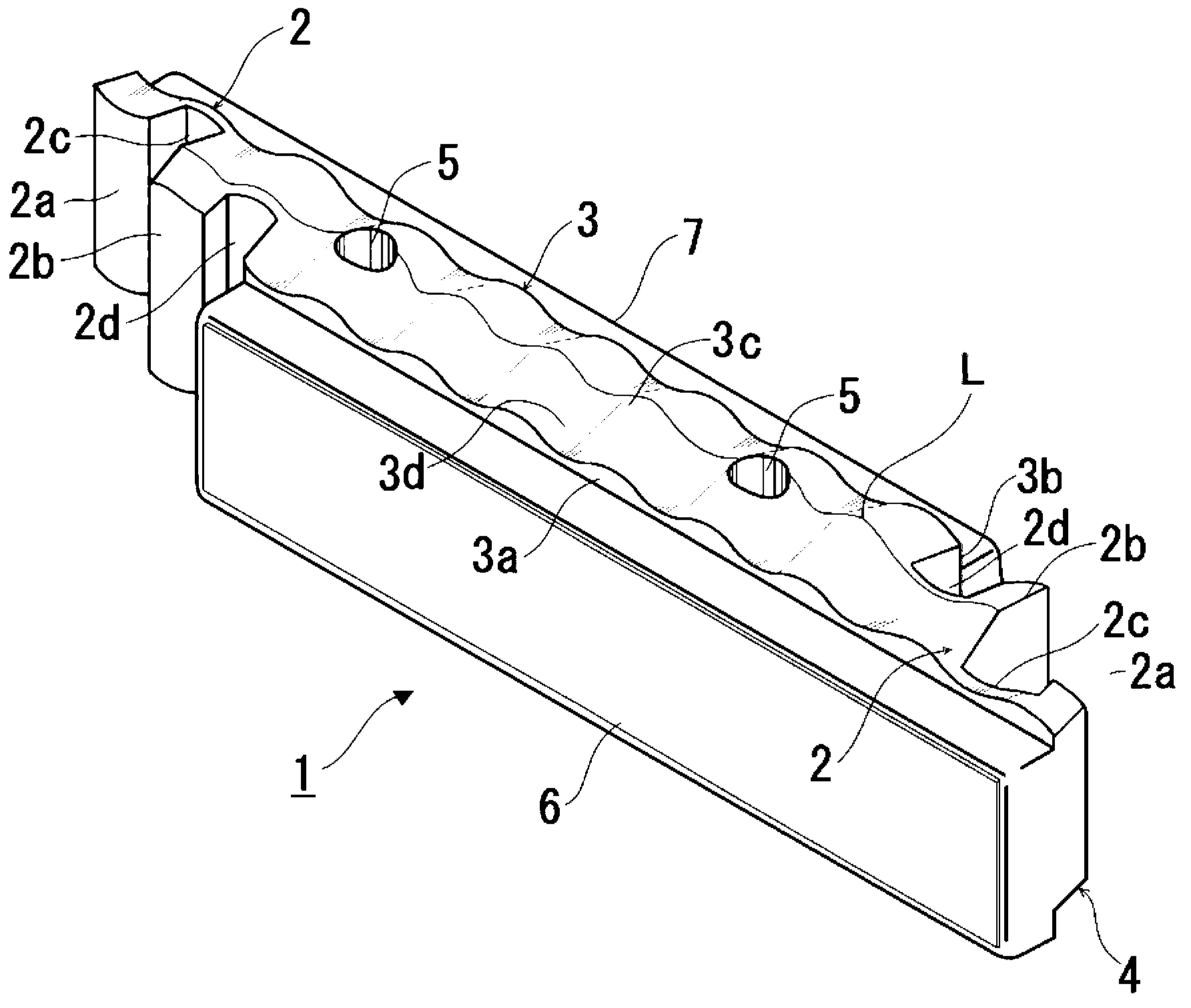 Wall surface block